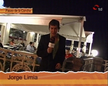 Conexión en directo para el programa "Y ahora qué" de Teledonosti.